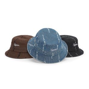 Supreme Denim Jacquard Bucket Hat